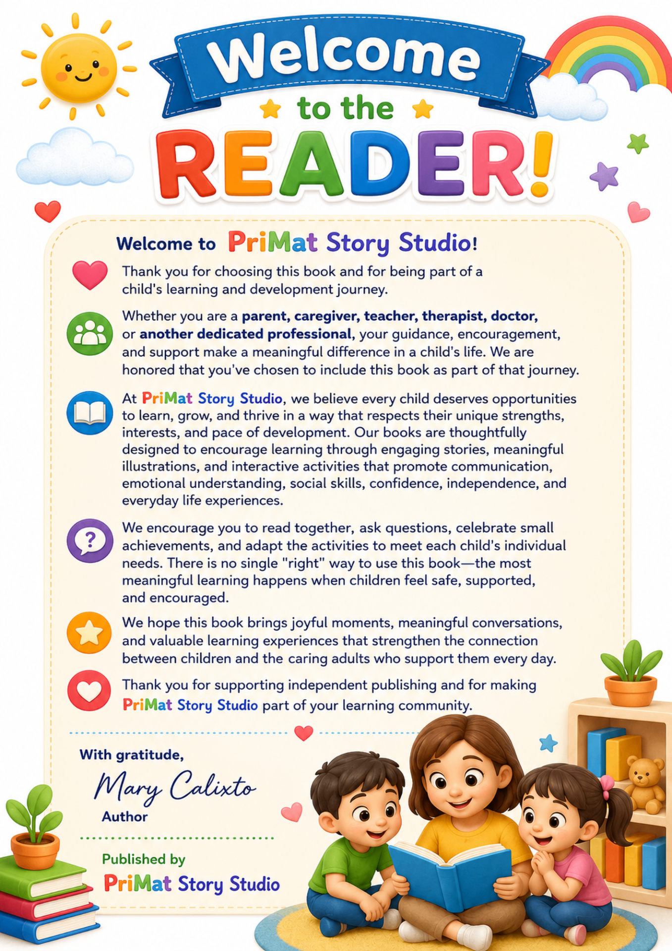 Welcome to the Reader — preview from the Main Learning Toolkit