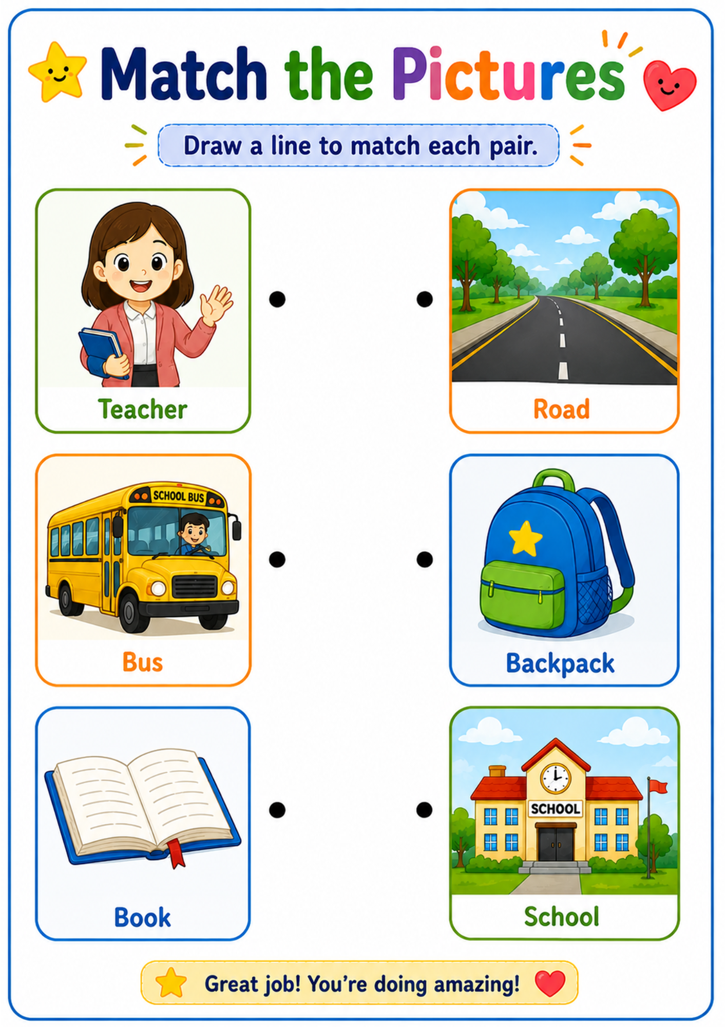 Match the Pictures — preview from the Main Learning Toolkit